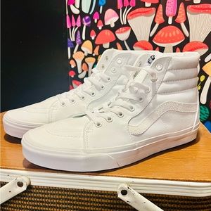 Vans Sk8-Hi Canvas Shoe (NWOT)